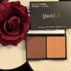 Black Paris Contour Duo - Rich Brown and Warm Tan (shade 4)